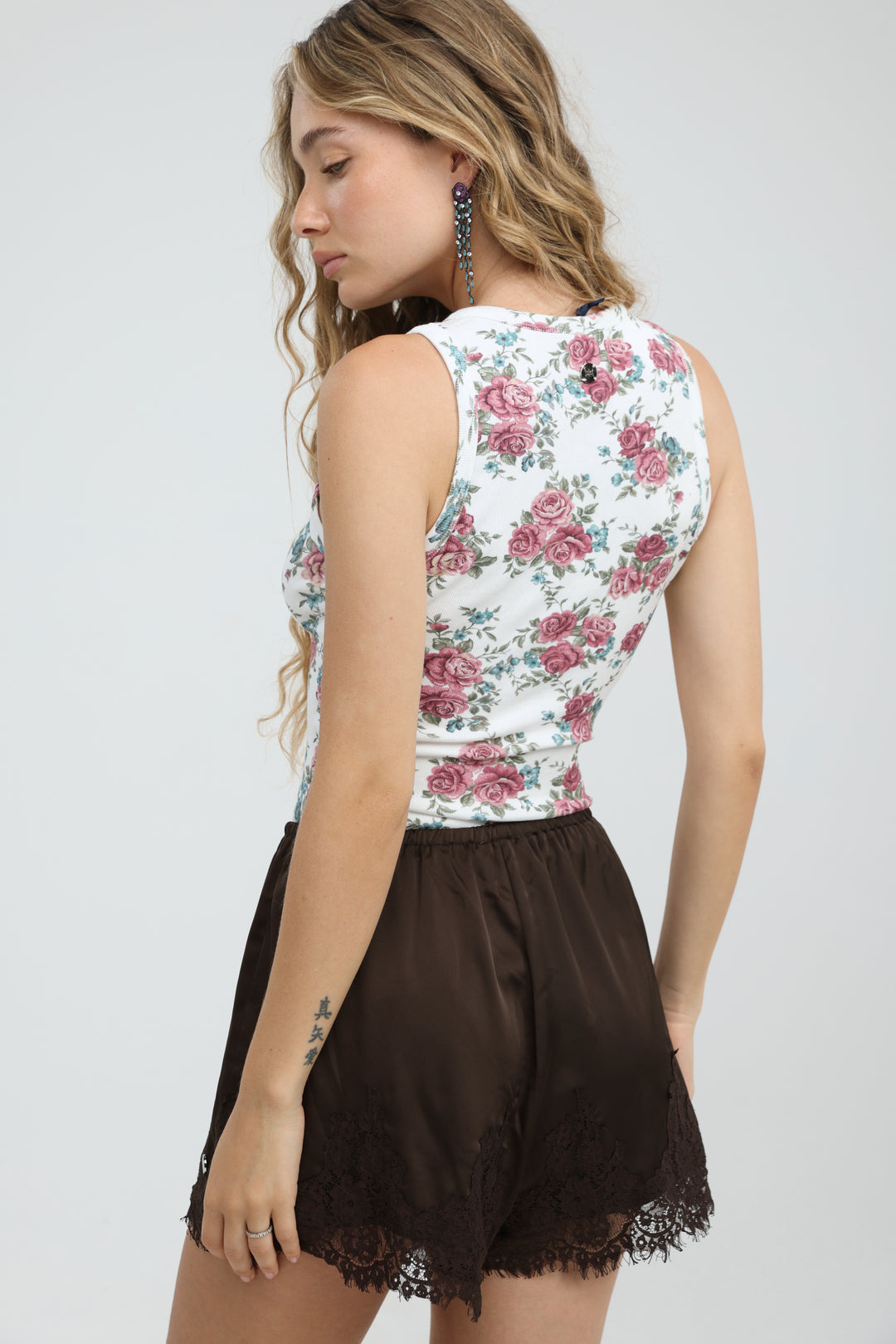 GoldenHour Roses Tank