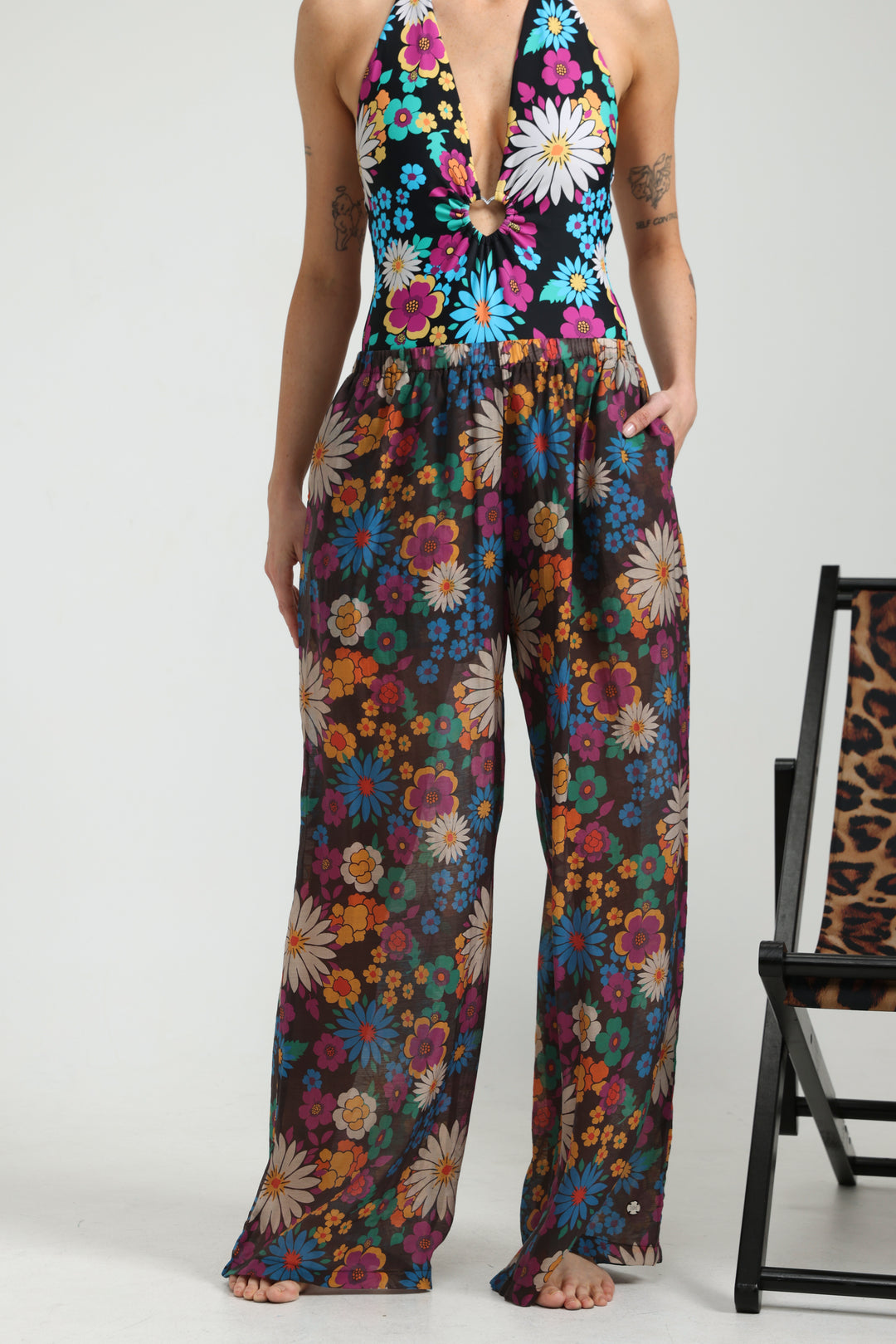 Fluid Floral Bottoms