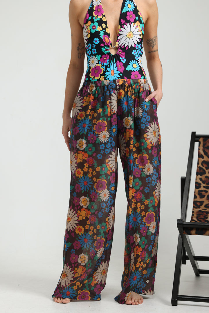 Fluid Floral Bottoms