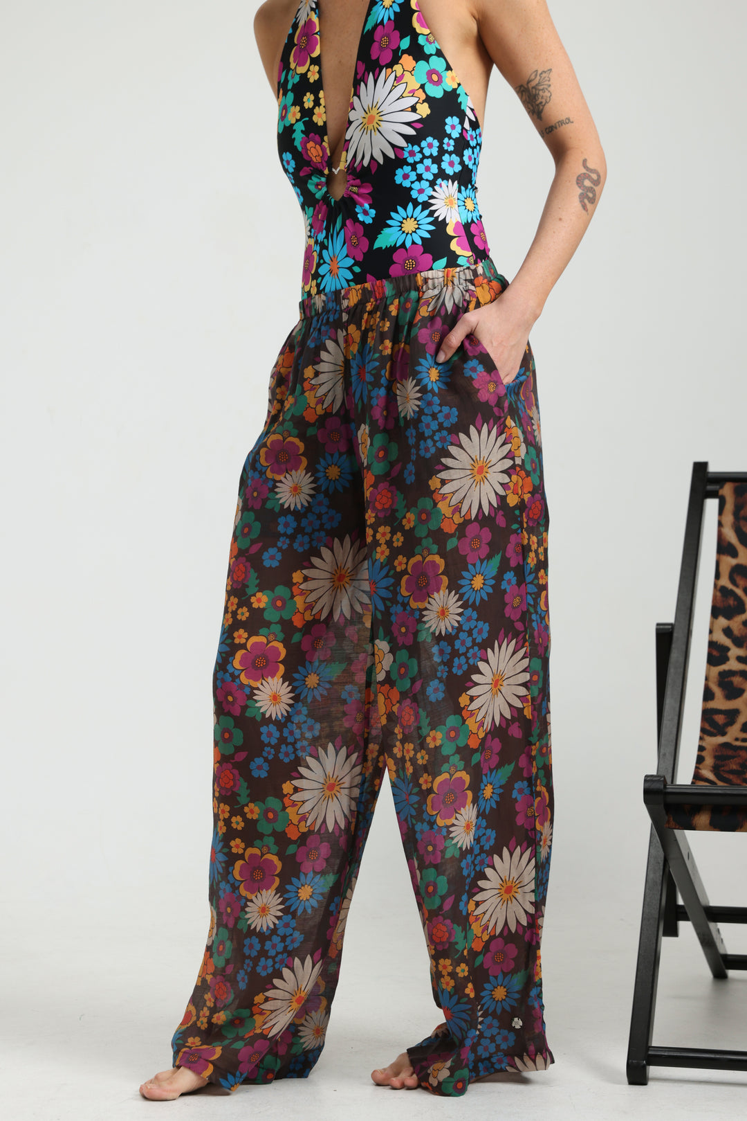 Fluid Floral Bottoms