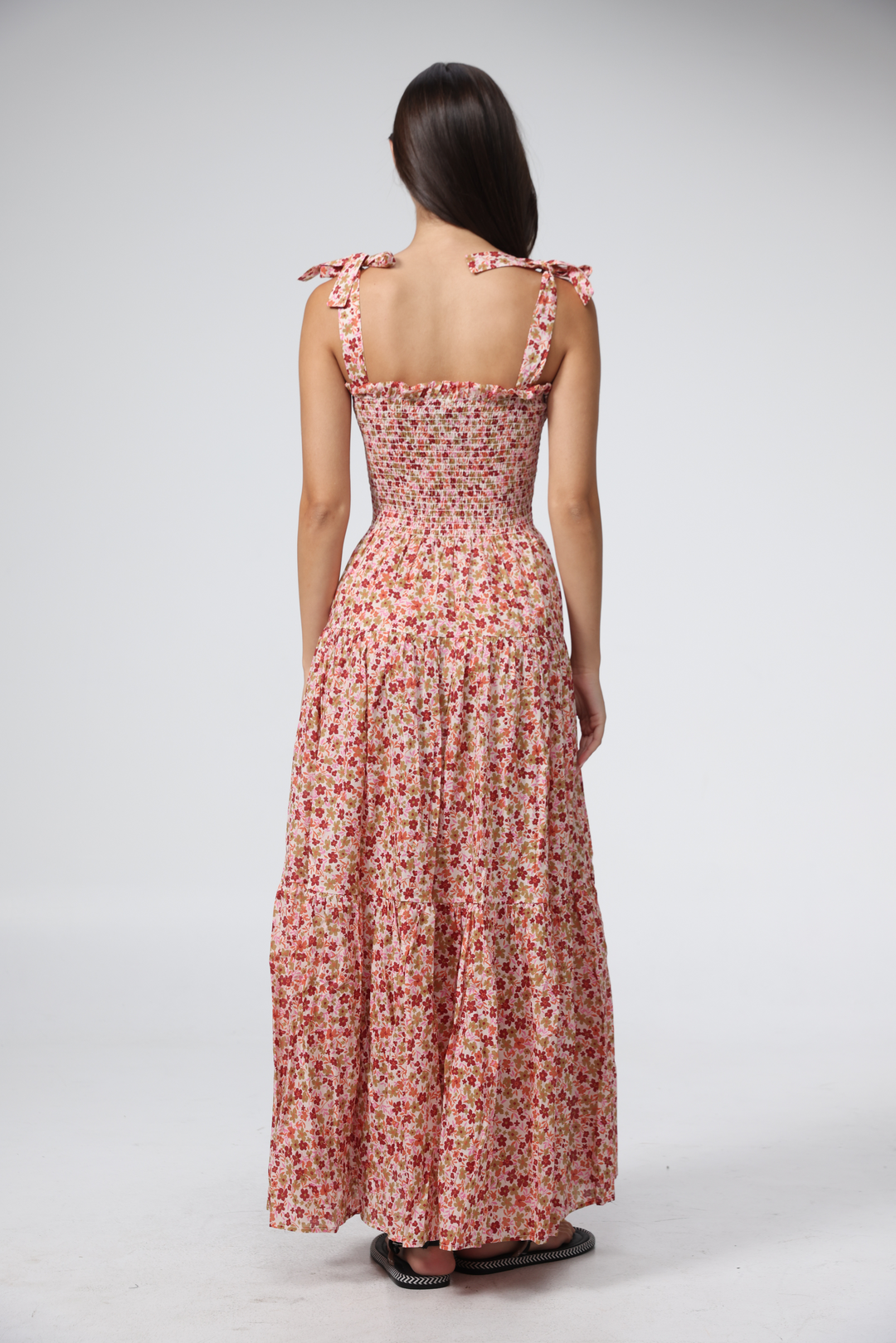 Bell Pink Floral Dress