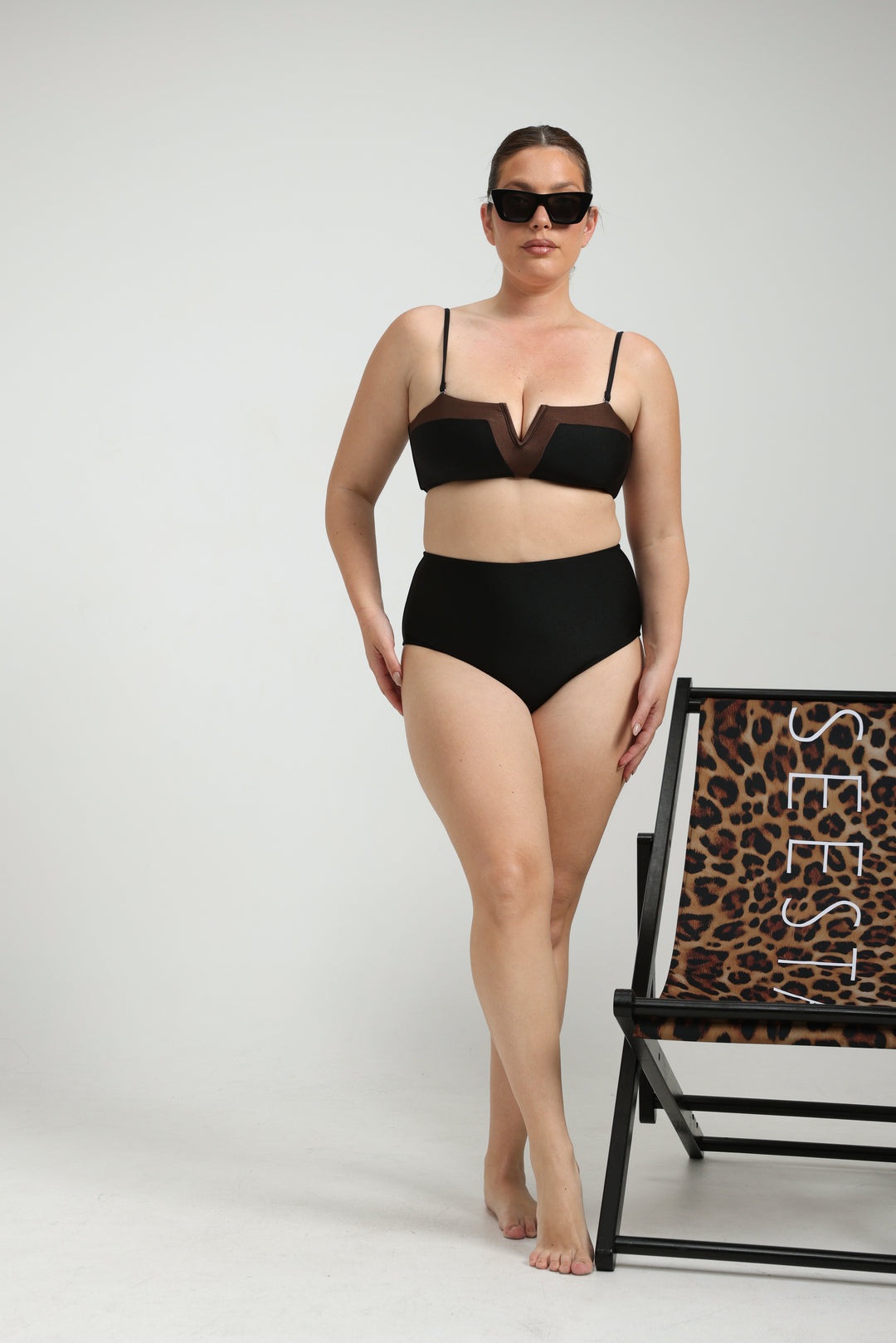 Alpha Black Bikini Bottoms