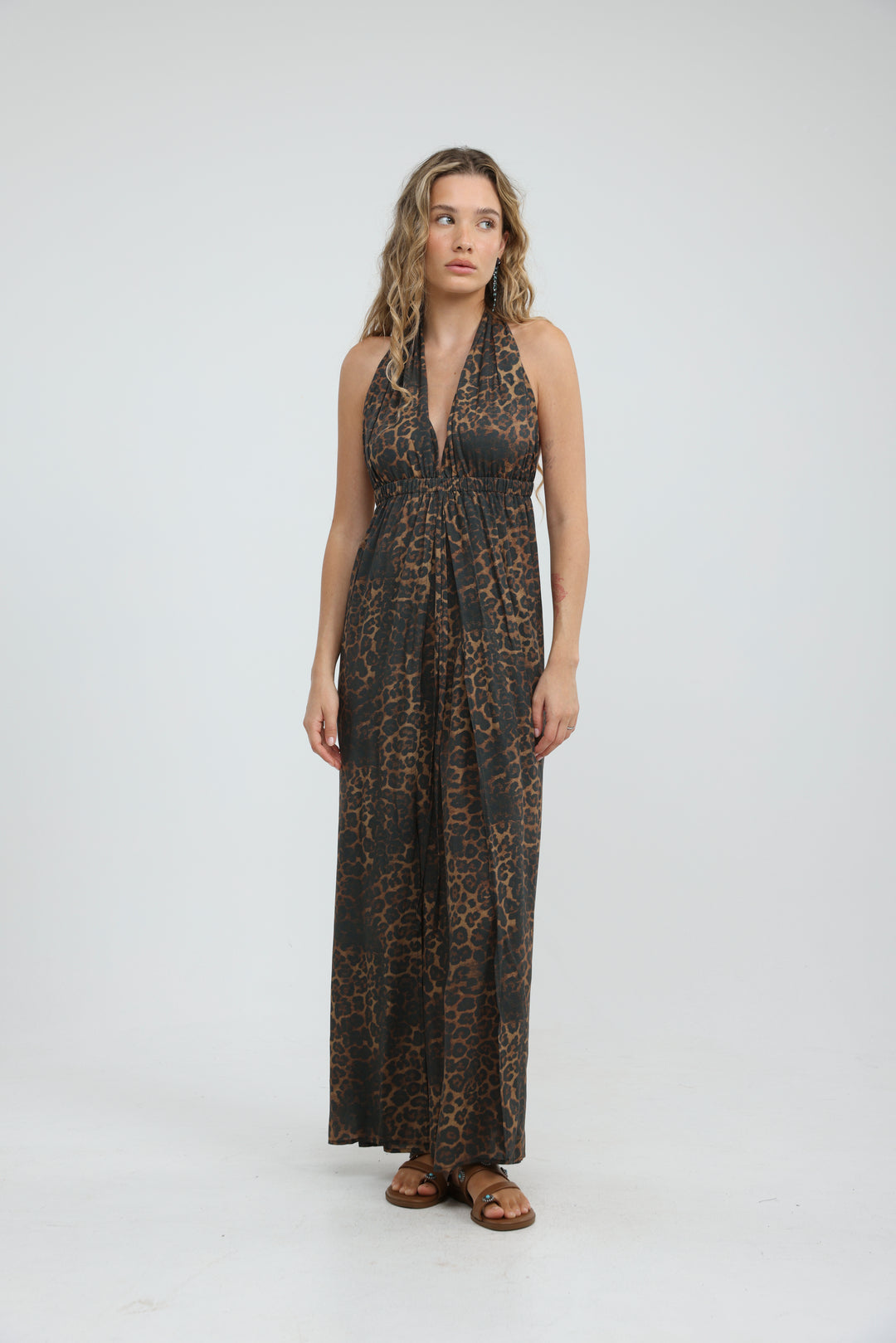 June Leopard Dress