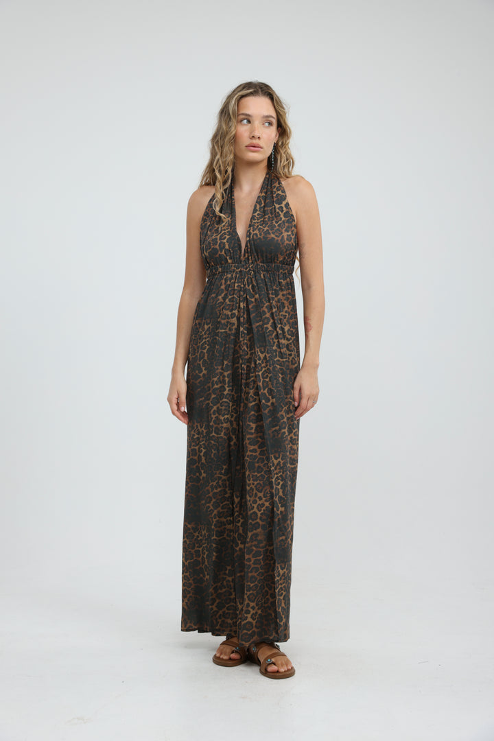 June Leopard Dress