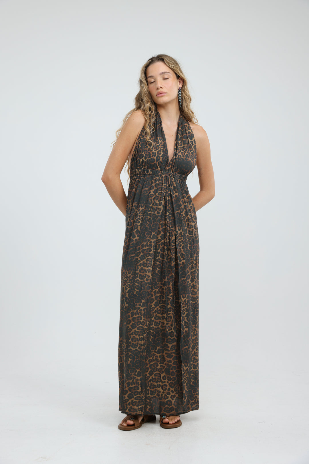 June Leopard Dress