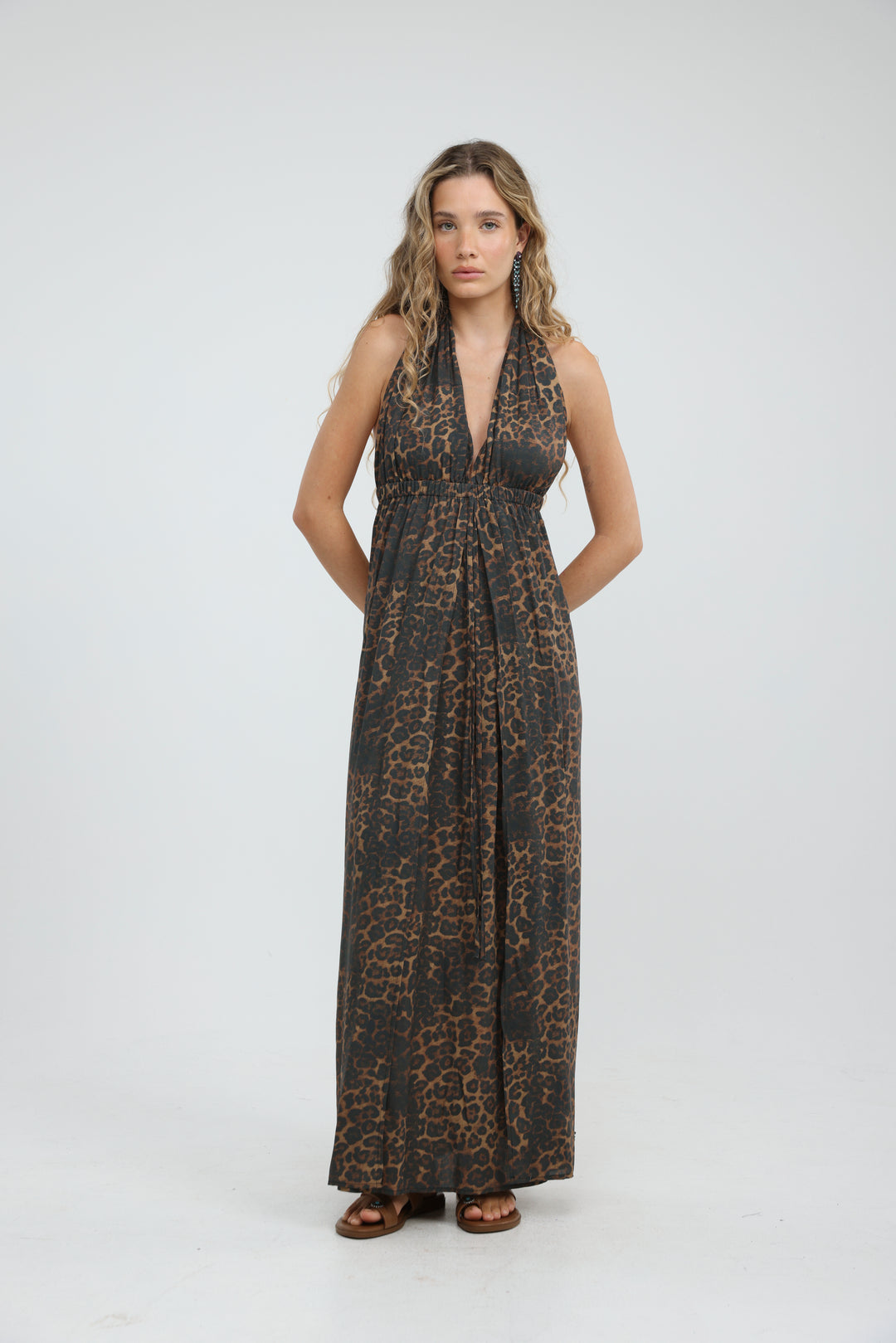 June Leopard Dress