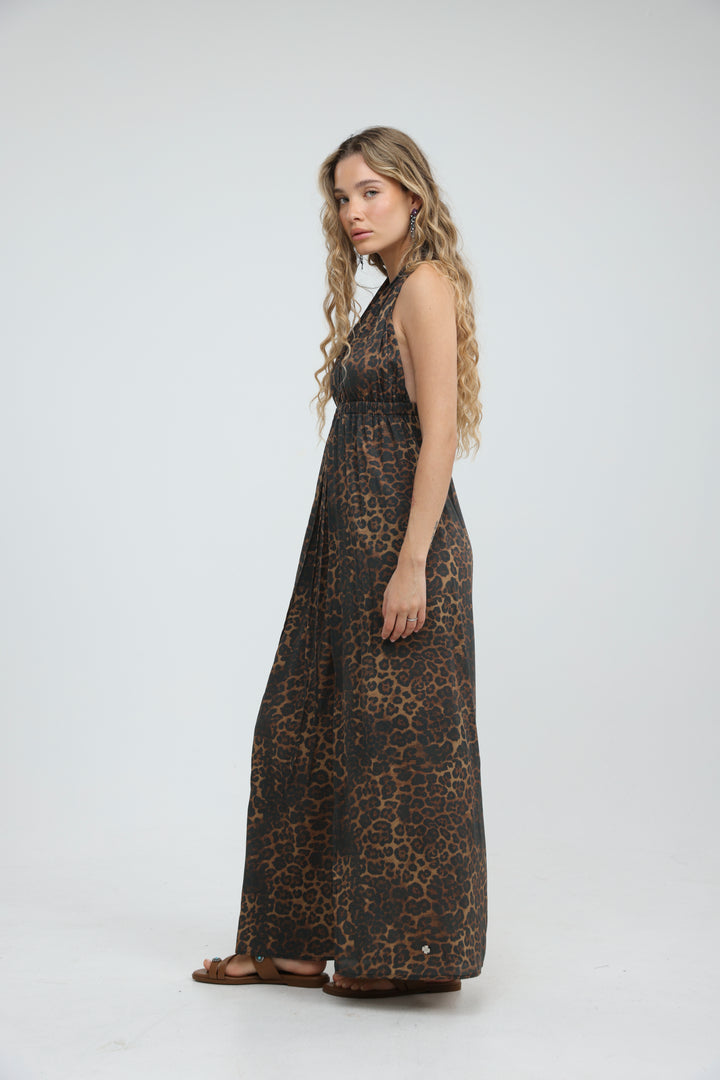 June Leopard Dress