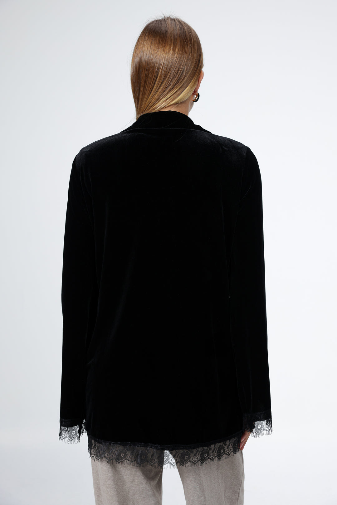 DNA Black Velvet Blazer