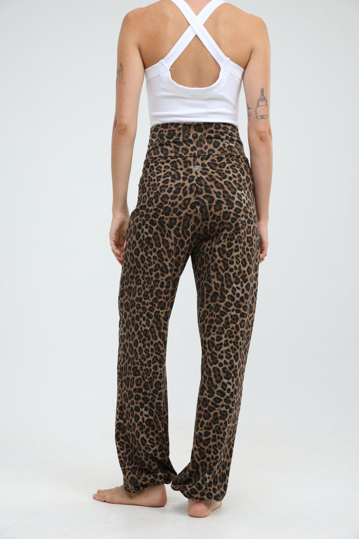 Right Leopard Joggers