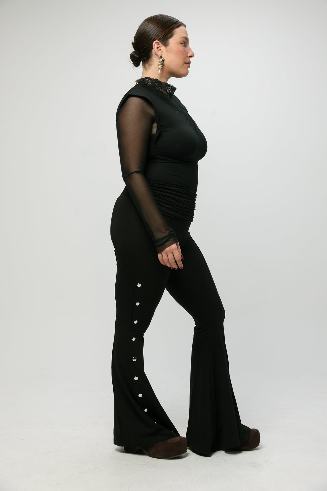 Relaxing Leopard Snaps Leggings