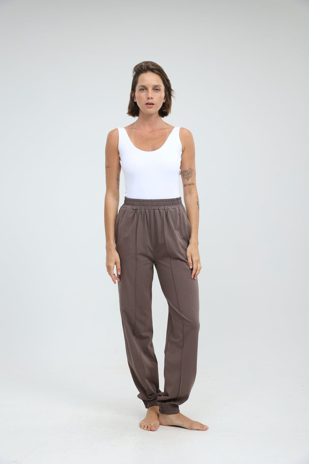 Crescent White Bodysuit