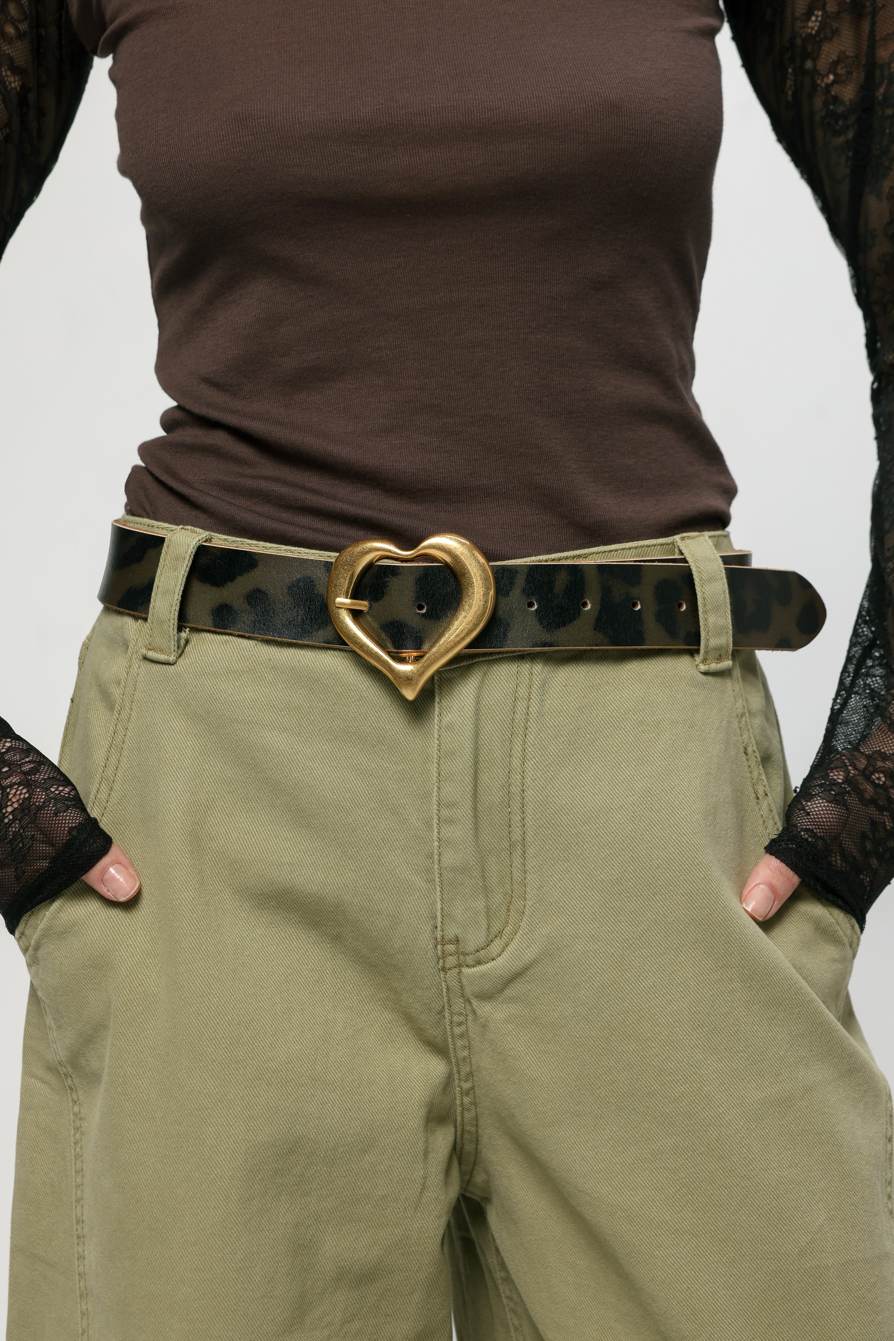 Heart Leopard Belt – SEESTARZ