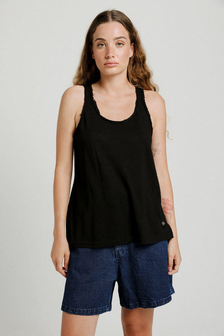 Mimi Black Tank