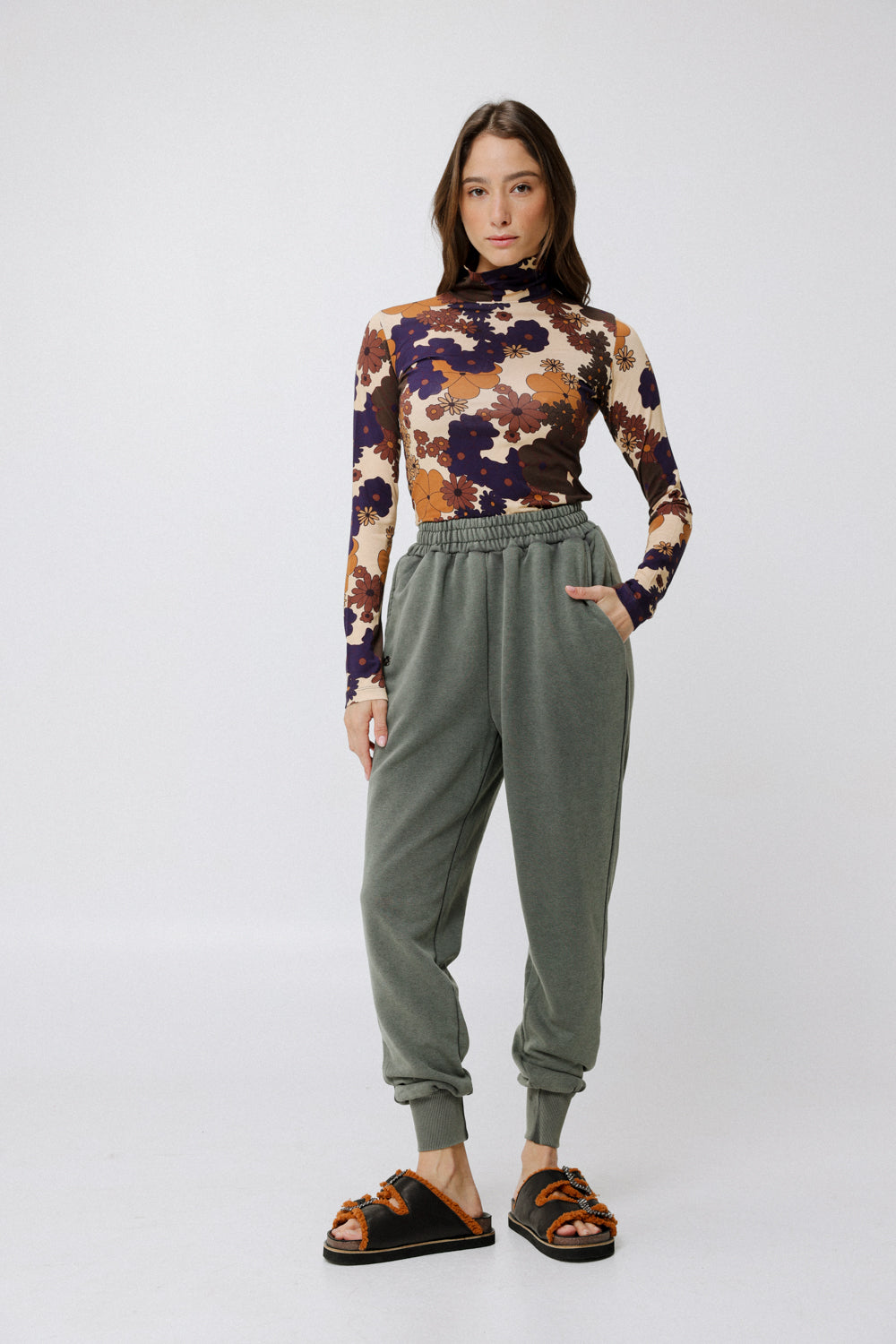 Principal Purple Floral Top