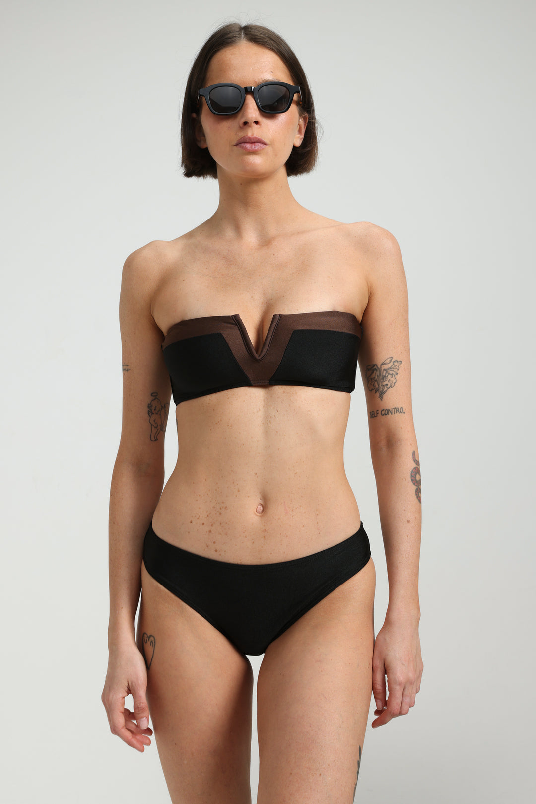 Gamma Black Bikini Bottoms תחתון ביקיני שחור