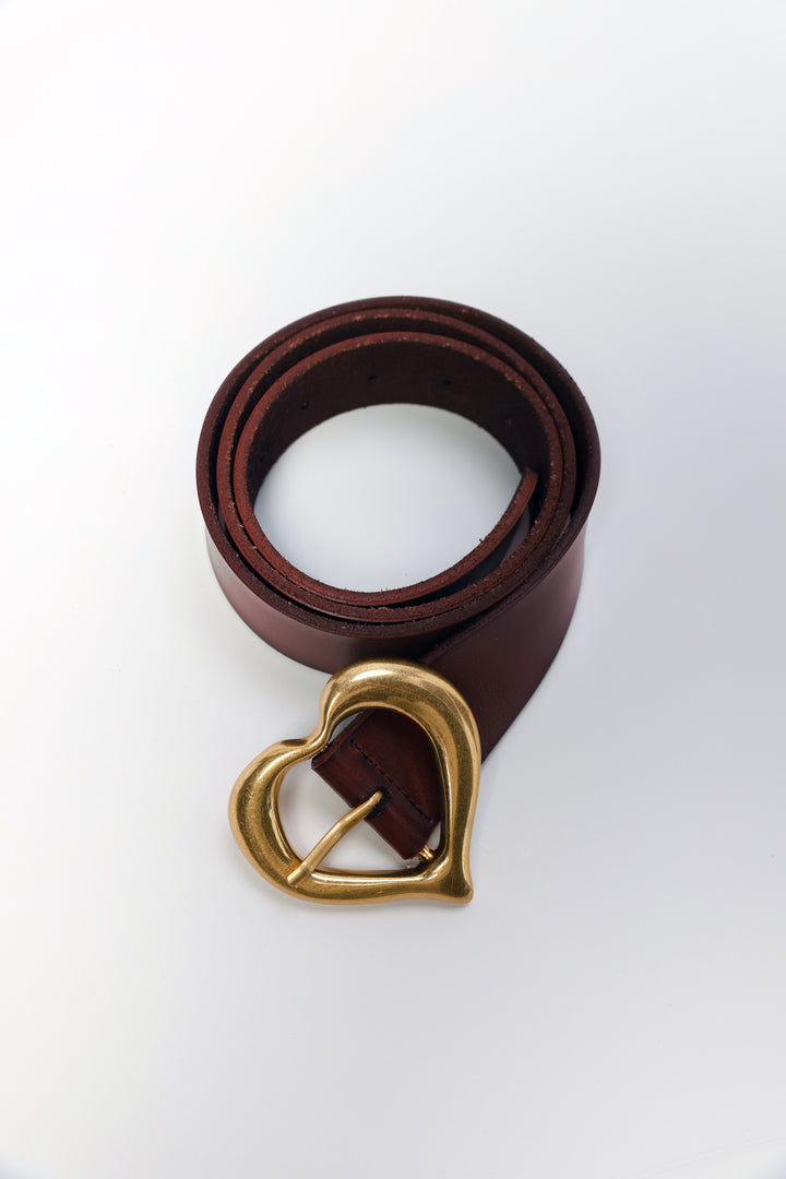 Heart Maroon Belt