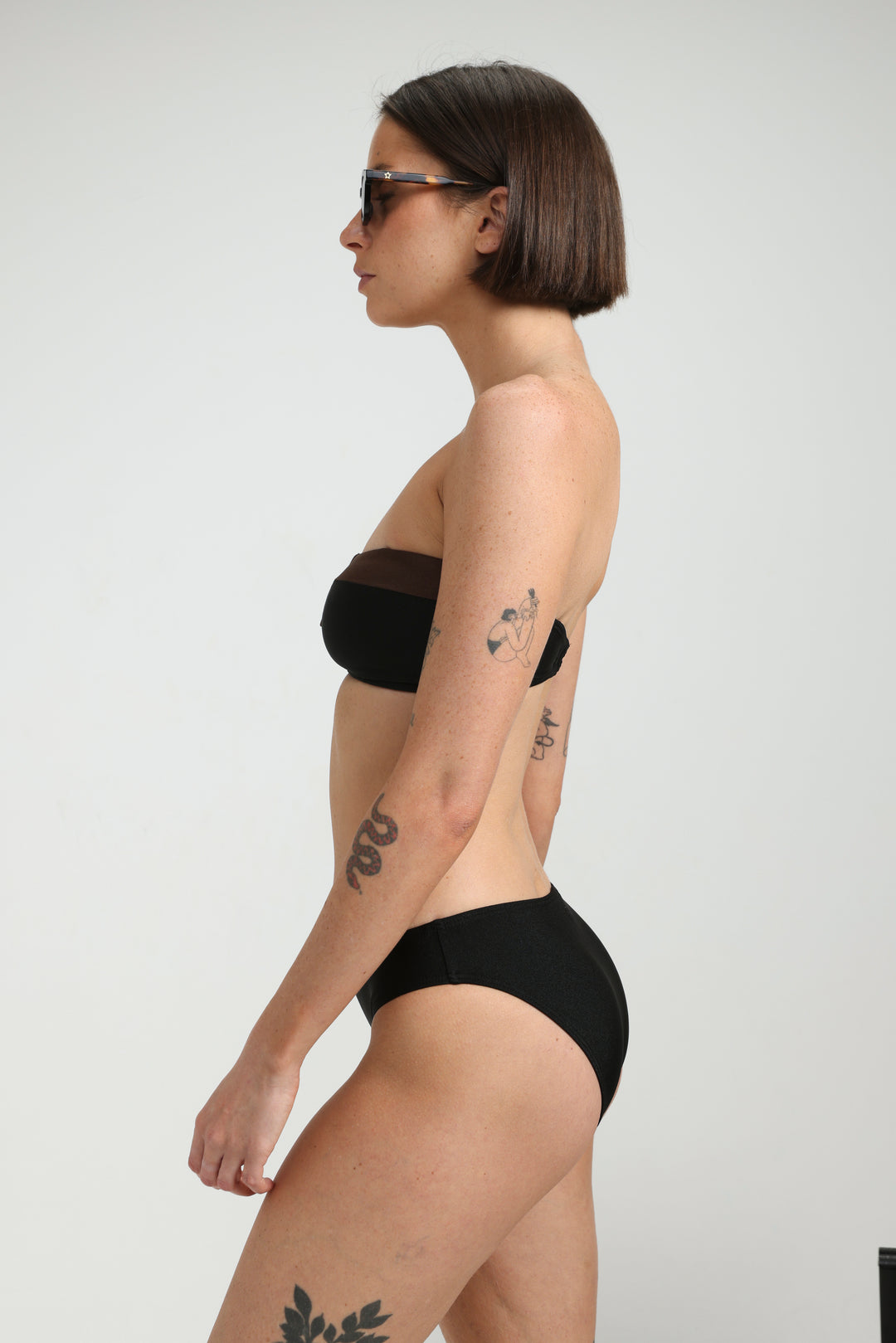 Gamma Black Bikini Bottoms