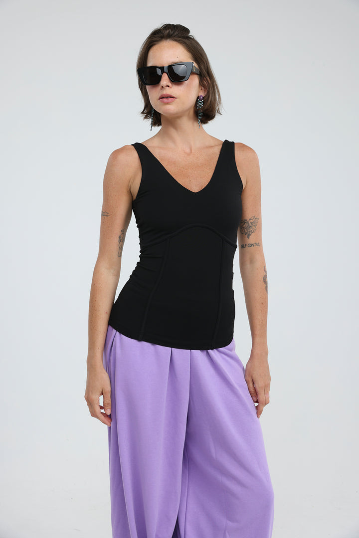 Solstice Black Tank