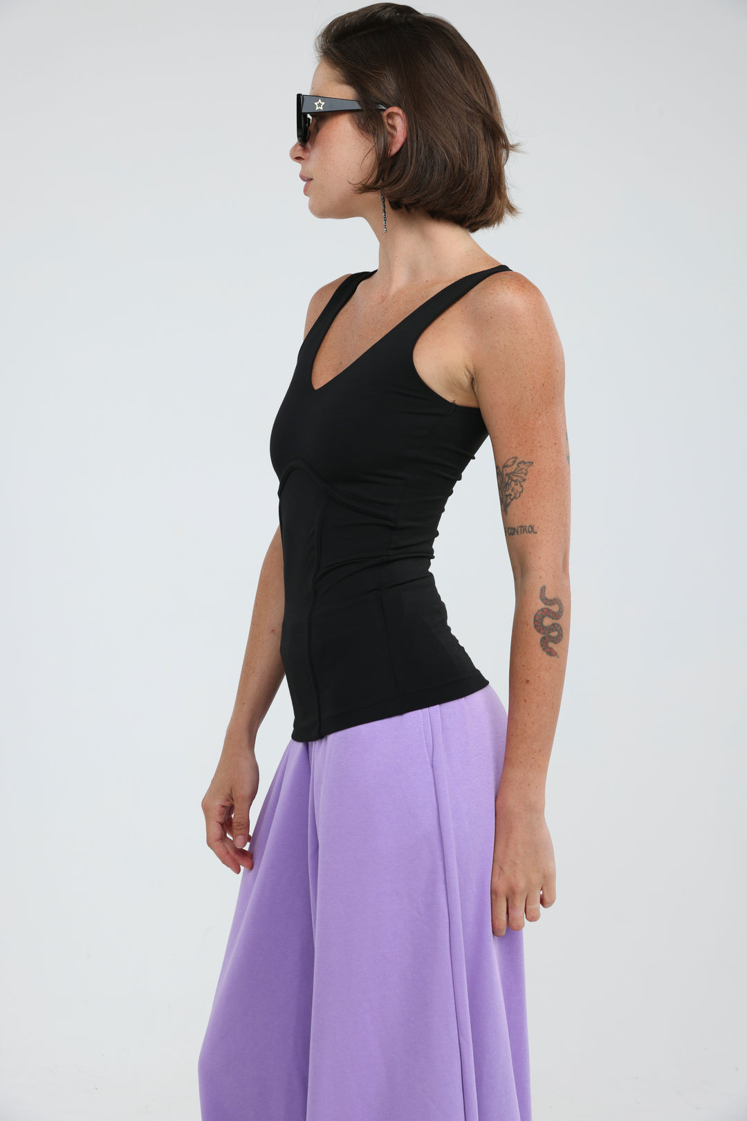 Solstice Black Tank