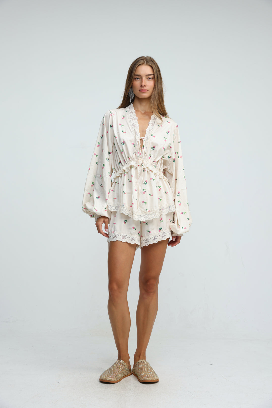 Rosewater Cream Blouse