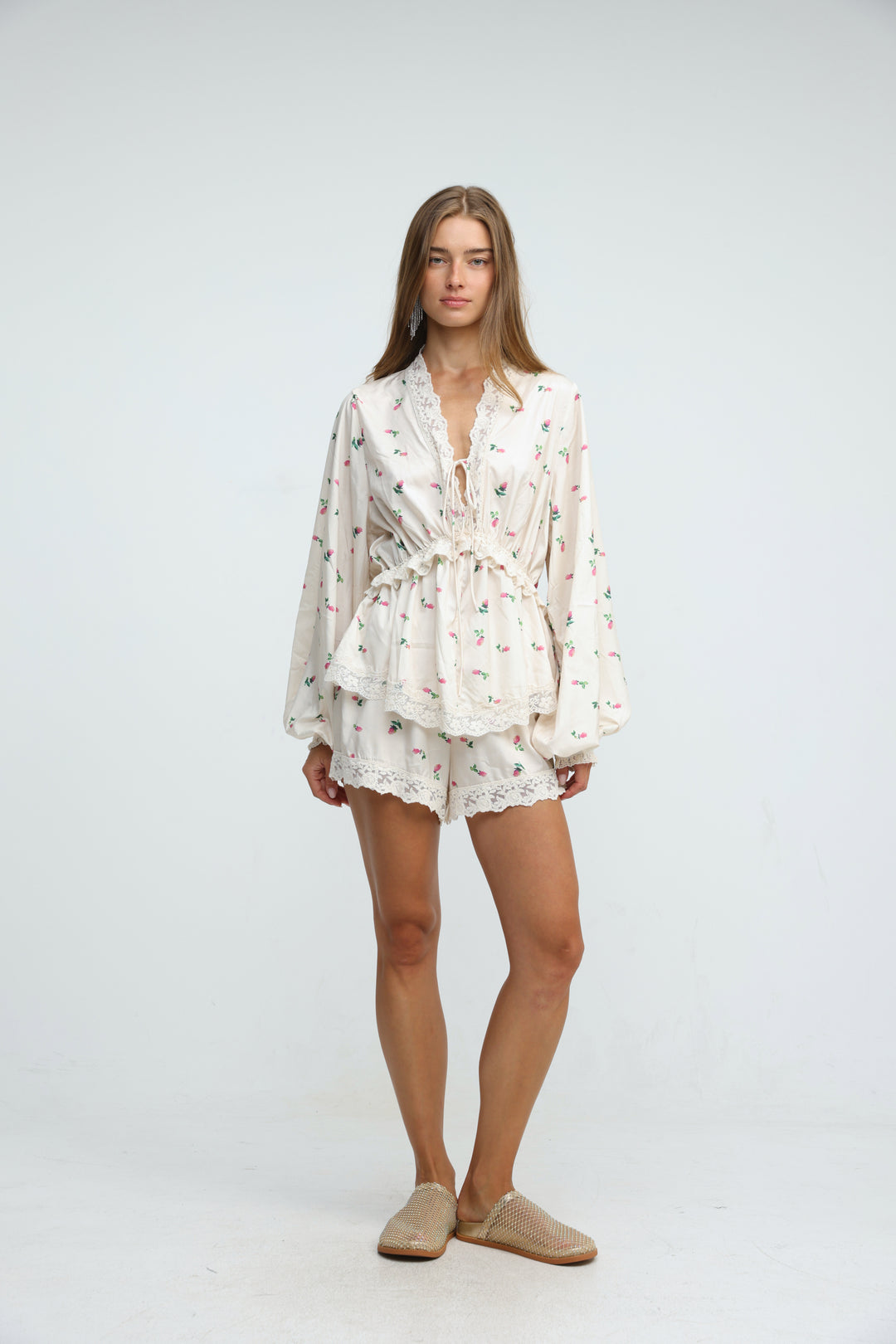 Rosewater Cream Blouse