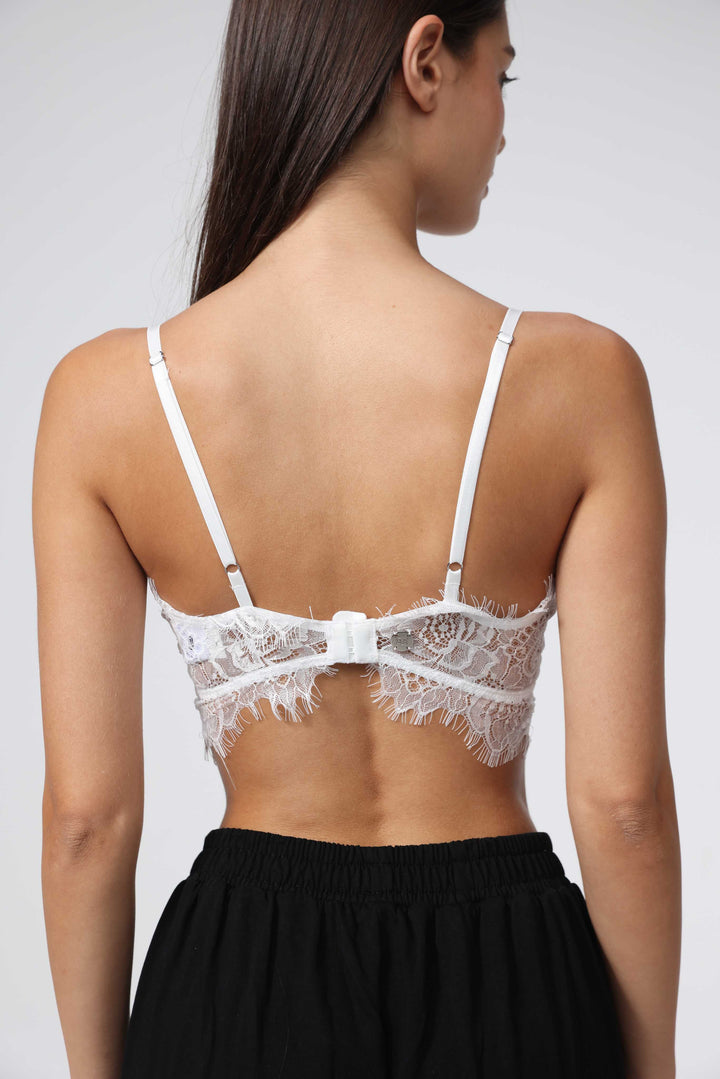 Matcha White Bralette