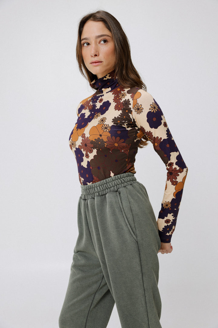 Principal Purple Floral Top