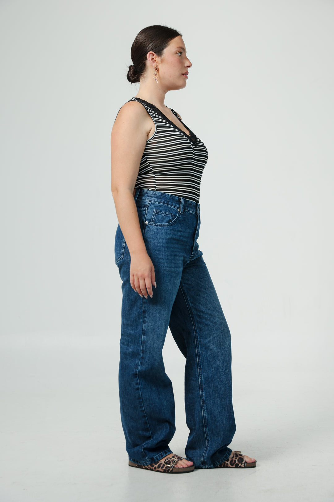 Season Striped Bodysuit