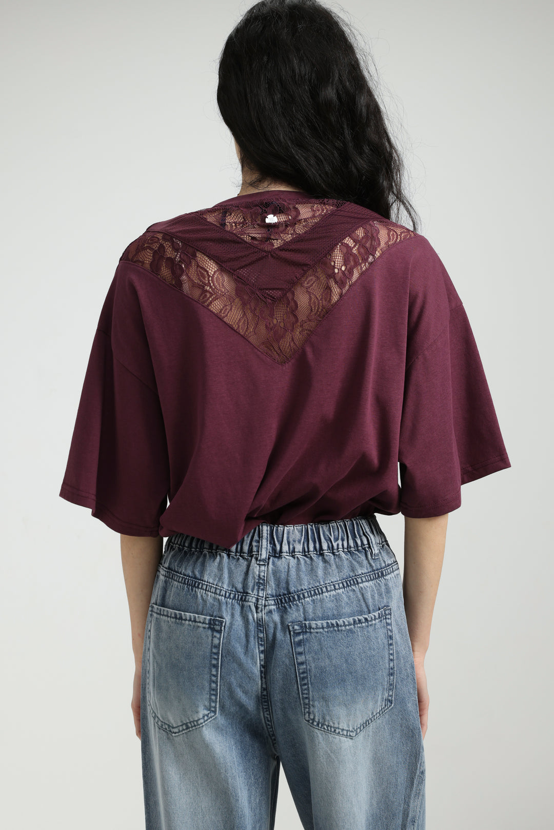 Lace Wine T-Shirt