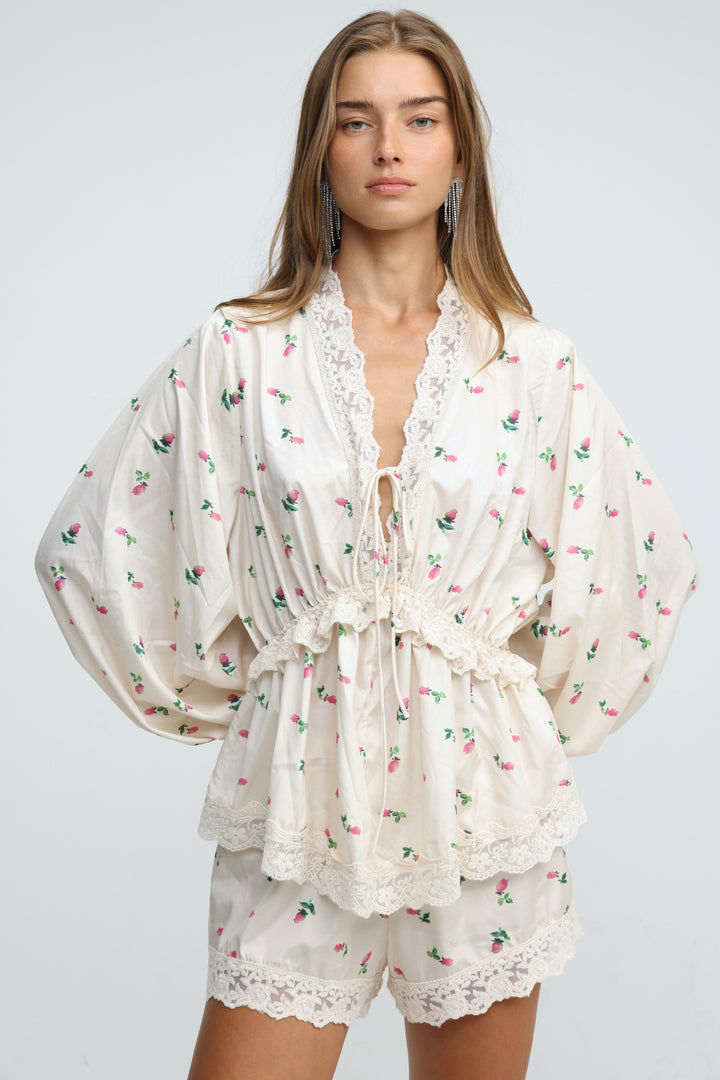 Rosewater Cream Blouse