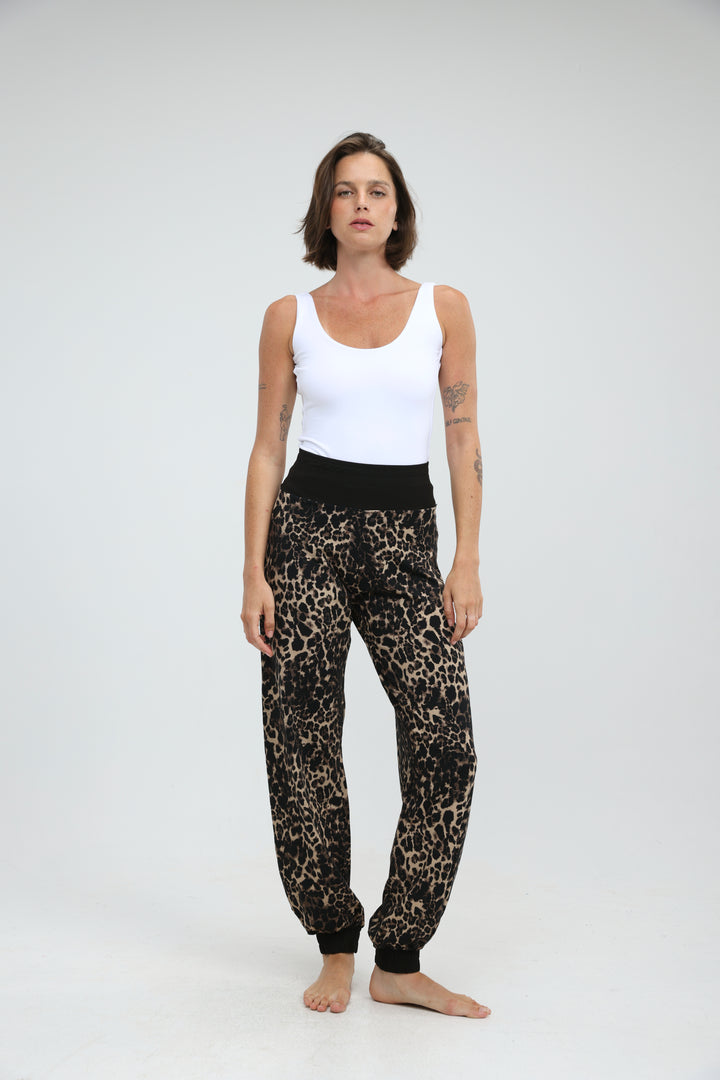 Better Leopard Joggers