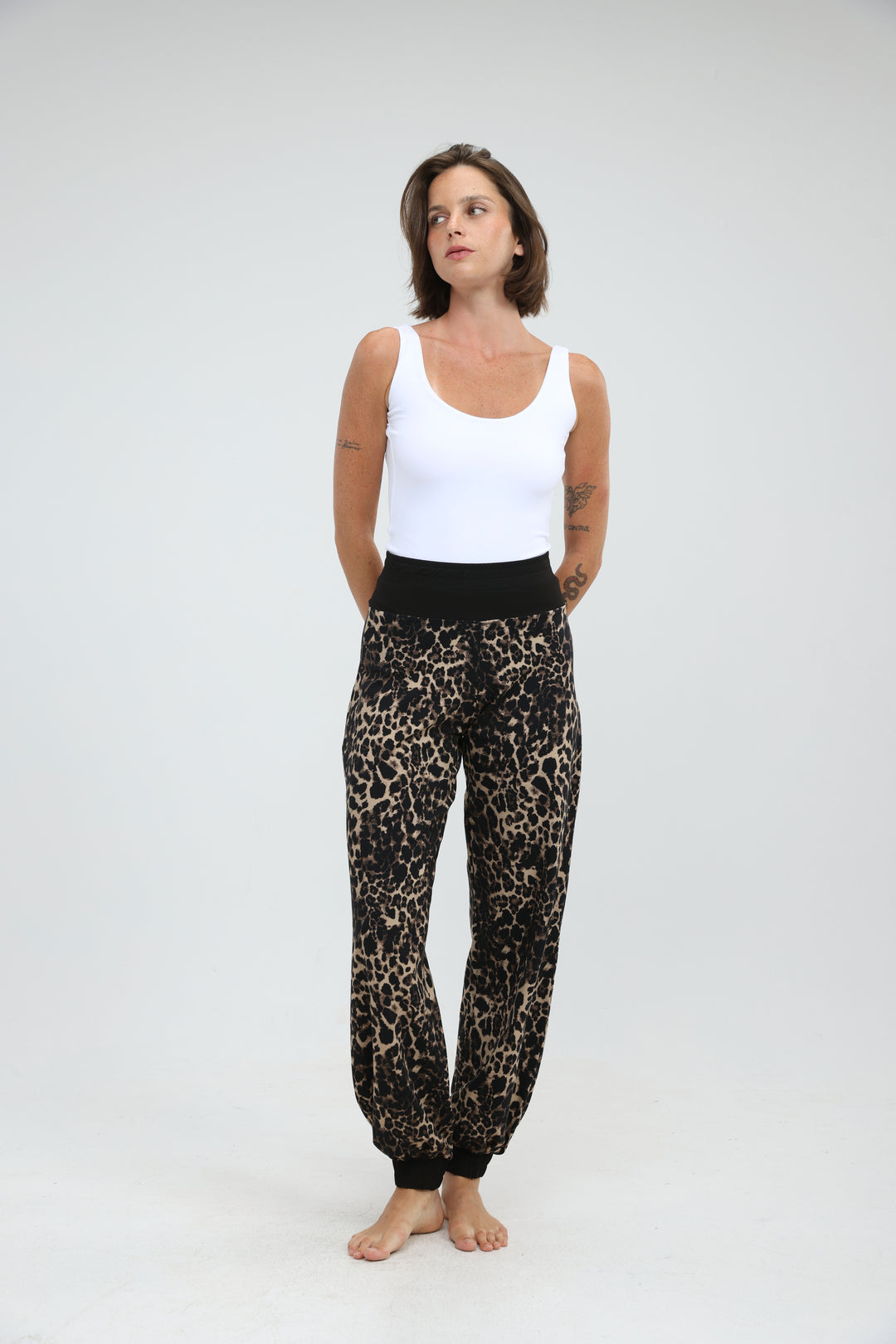 Better Leopard Joggers