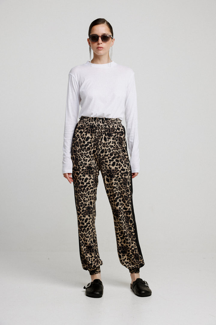 Leopard&Black Combo Joggers