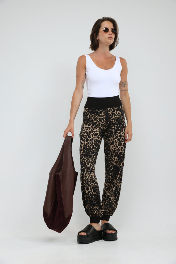 Better Leopard Joggers