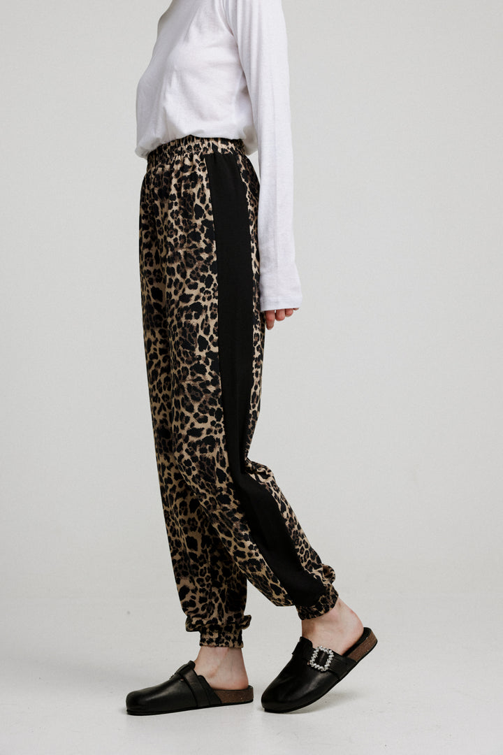 Leopard&Black Combo Joggers