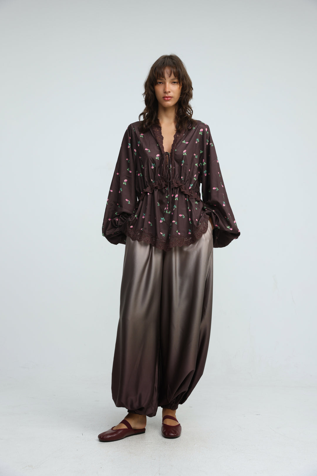 Bazaar Brown Balloon Bottoms
