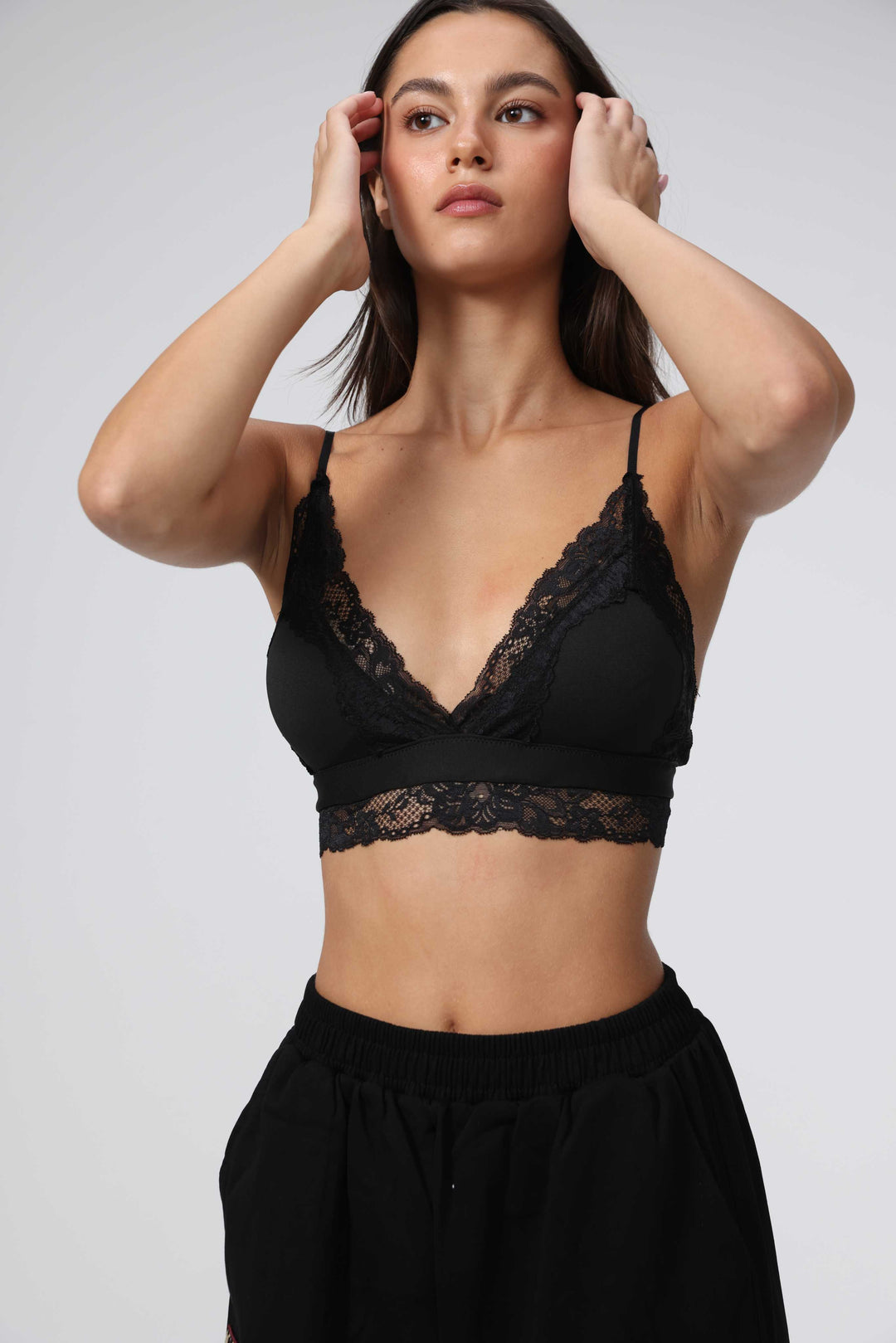 Chai Black Bralette