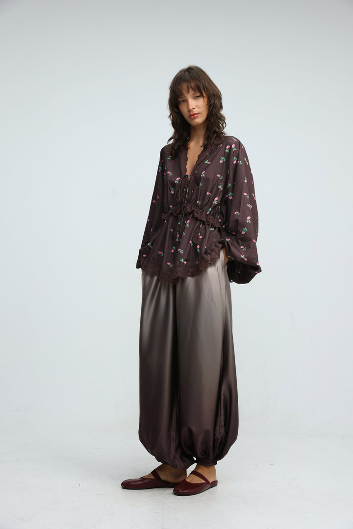 Bazaar Brown Balloon Bottoms