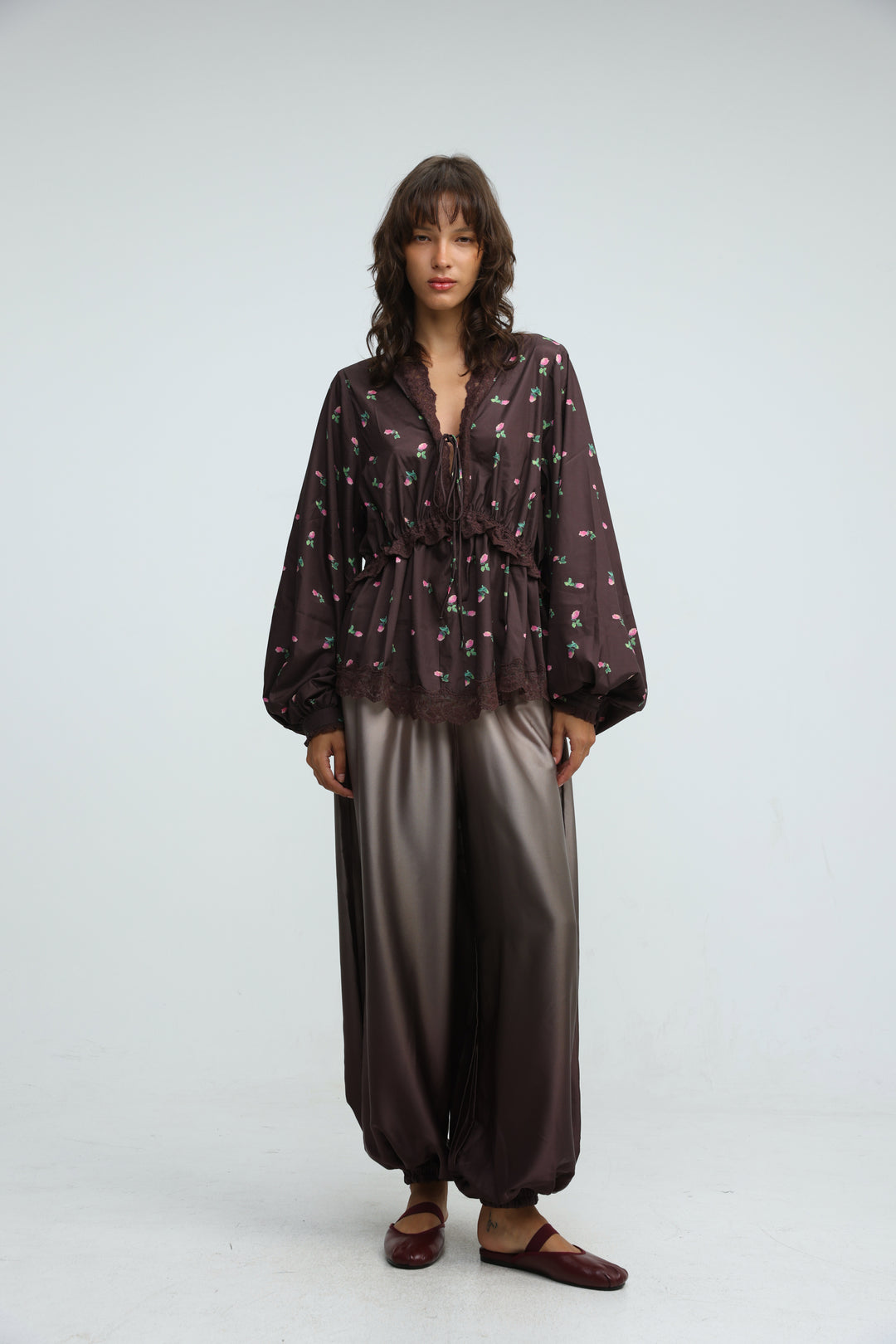 Bazaar Brown Balloon Bottoms