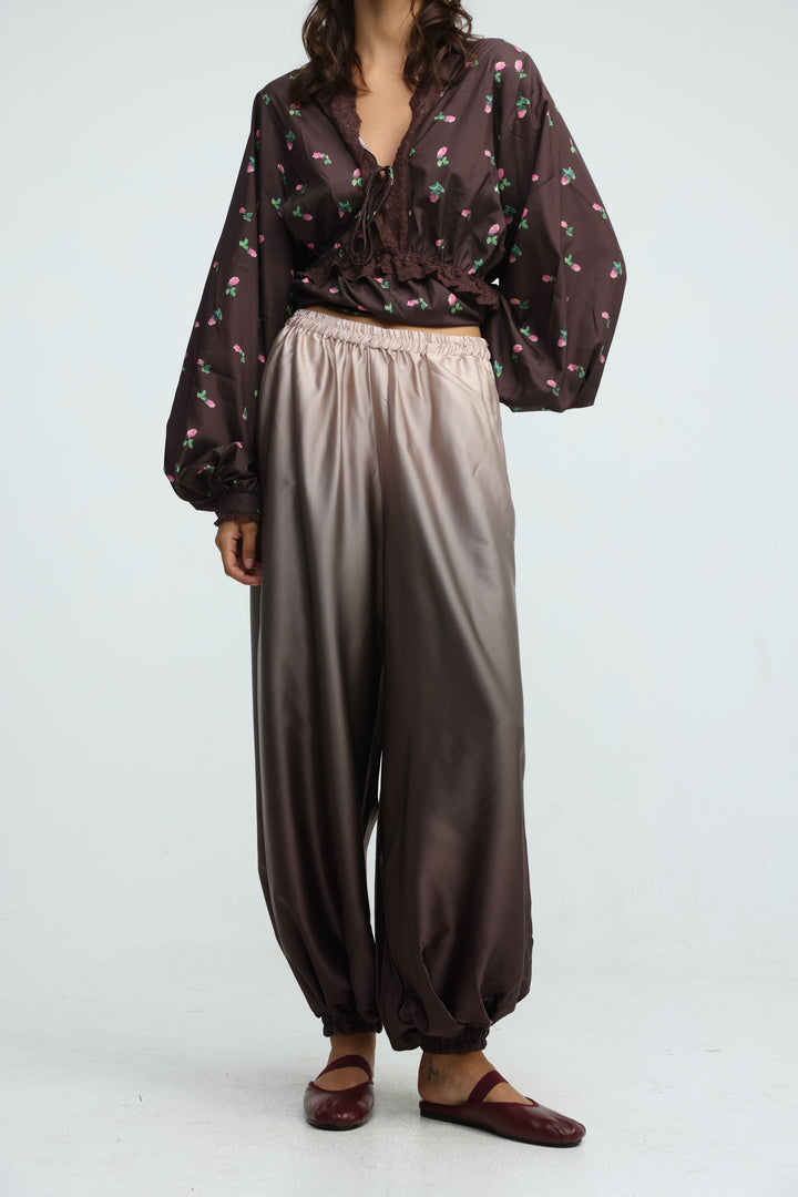 Bazaar Brown Balloon Bottoms