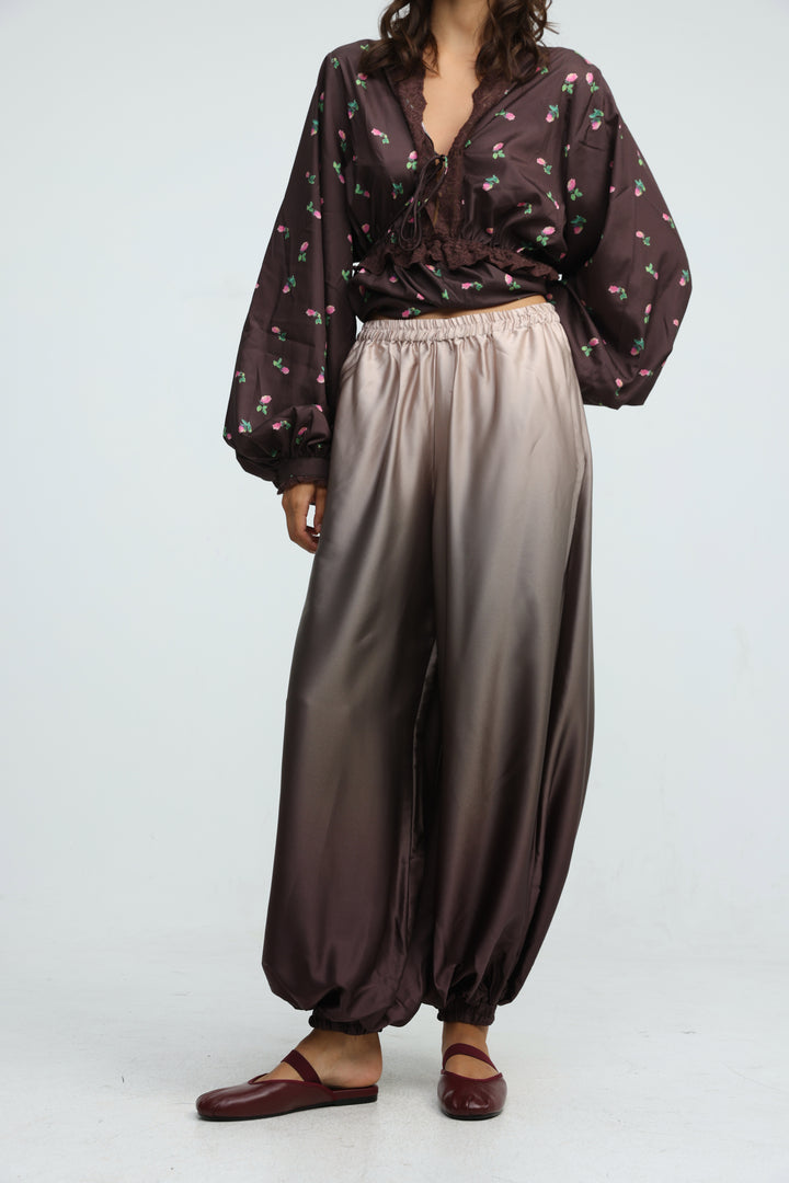 Bazaar Brown Balloon Bottoms