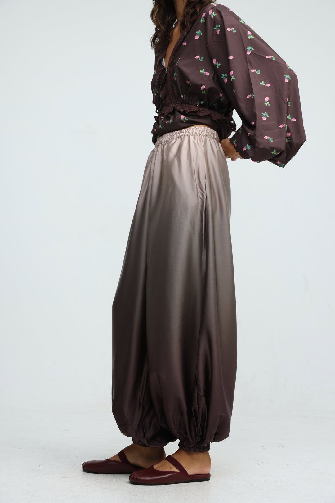 Bazaar Brown Balloon Bottoms