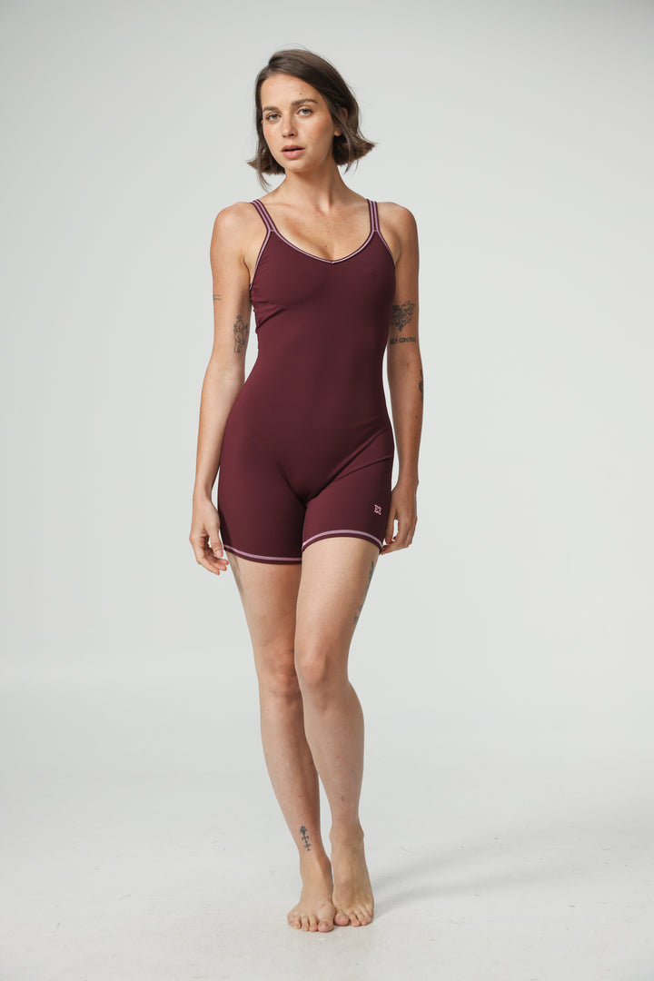 Arad Wine Jumpsuit