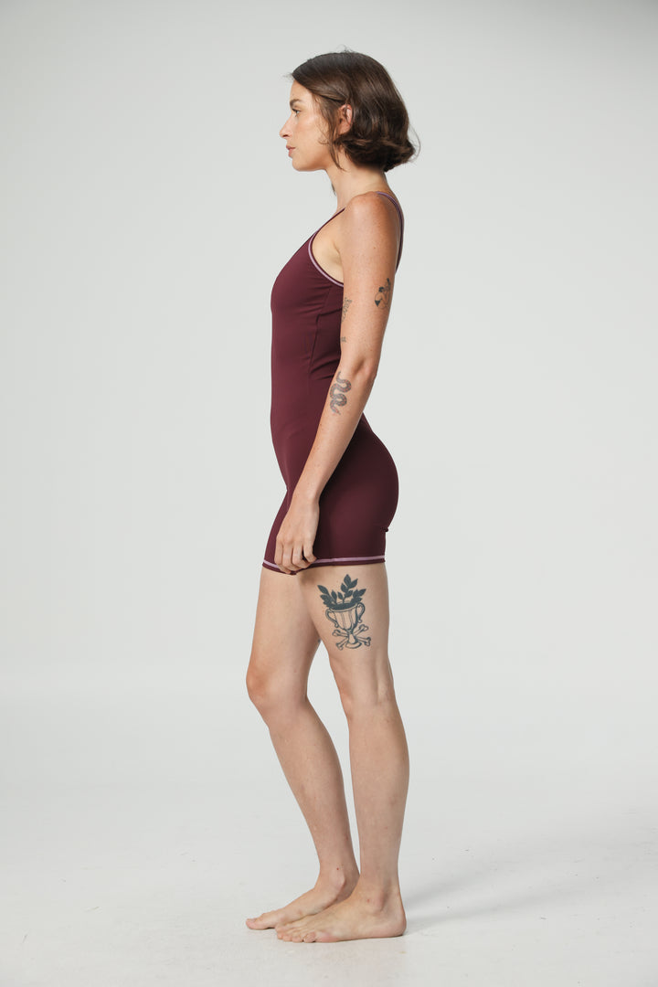 Arad Wine Jumpsuit