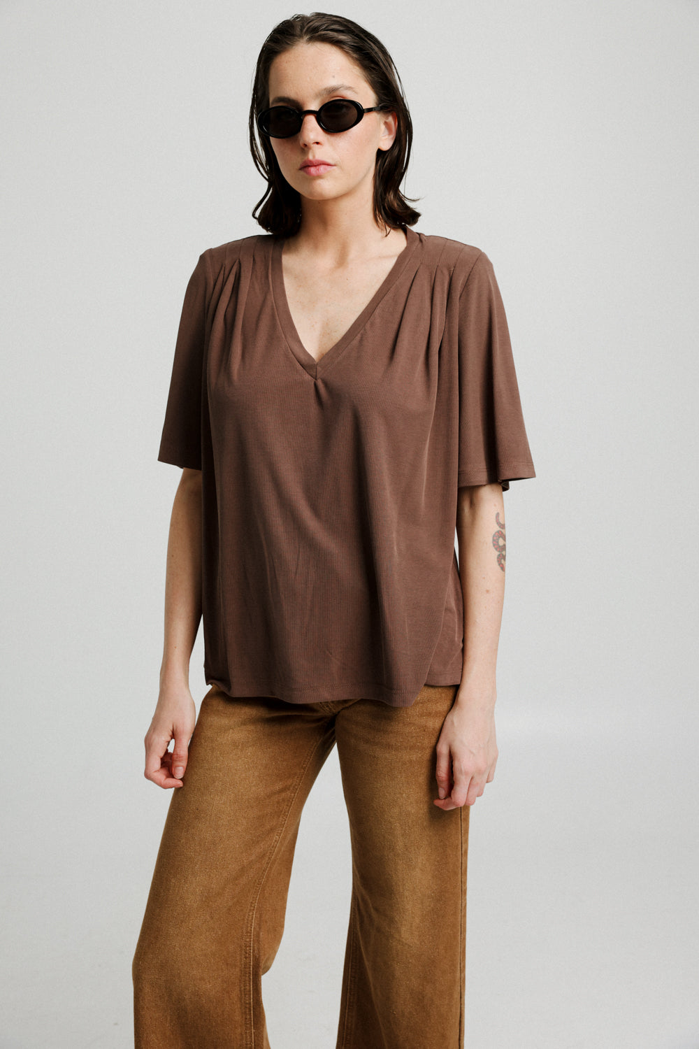 Vivoosh Brown T-Shirt