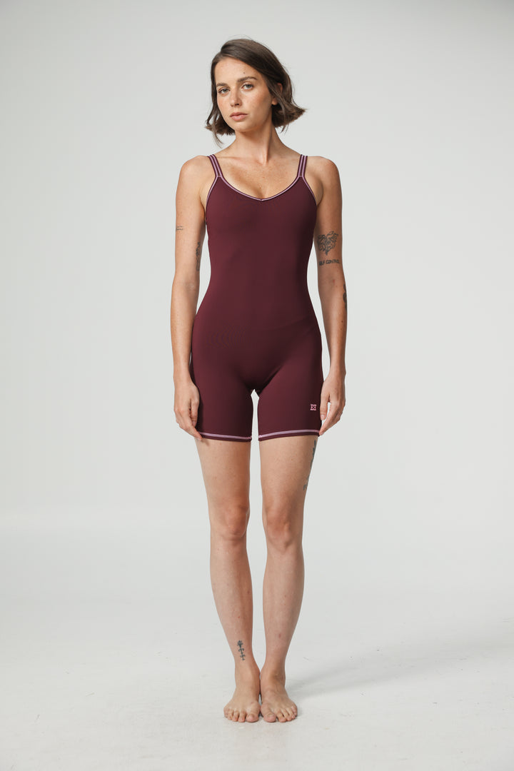 Arad Wine Jumpsuit