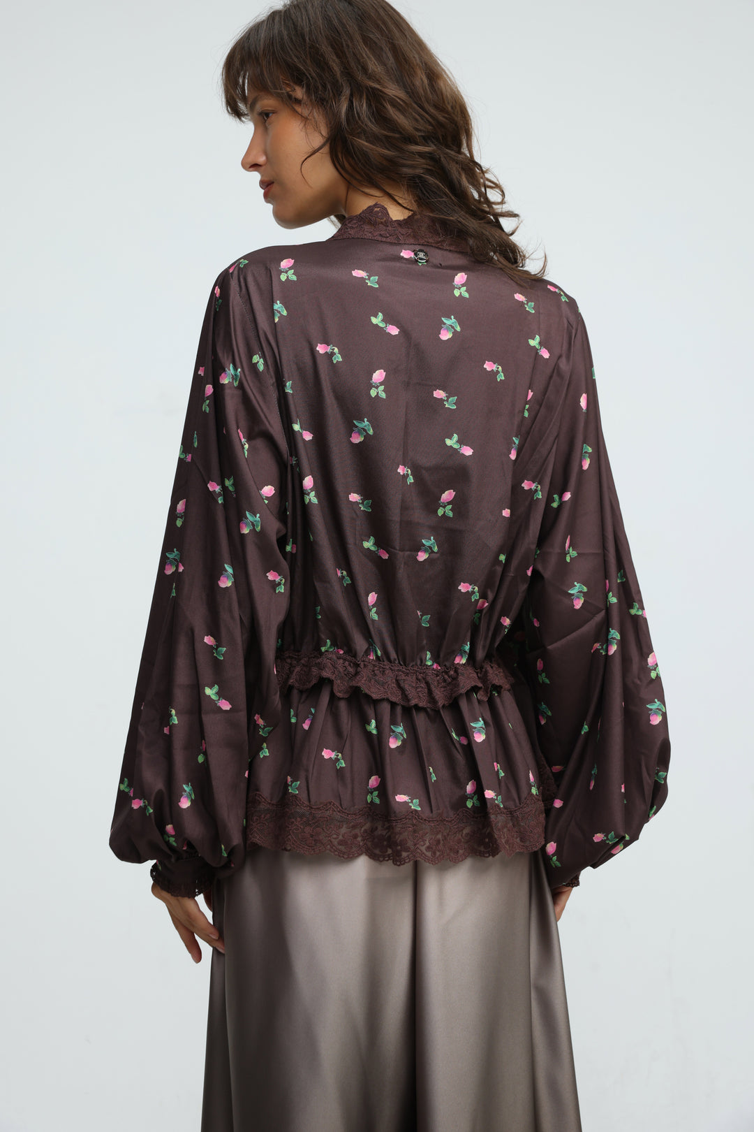 Rosewater Brown Blouse