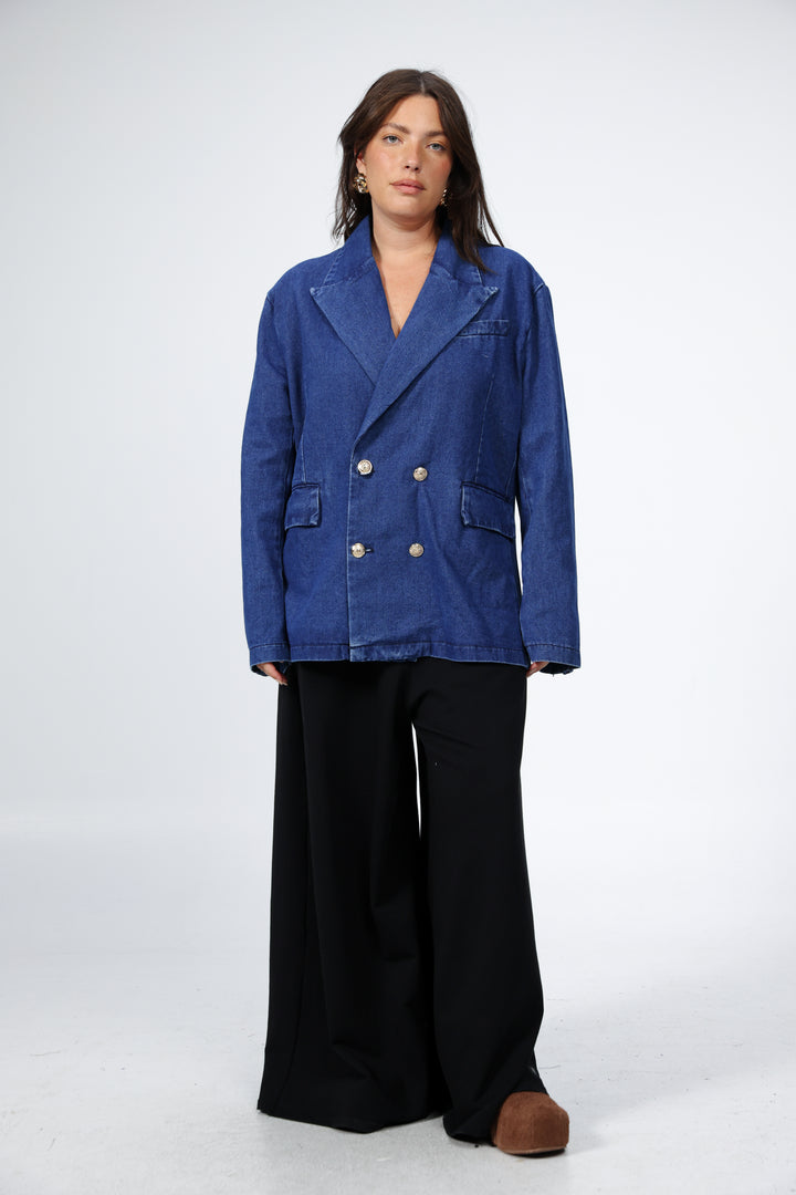 DNA Blue Denim Blazer