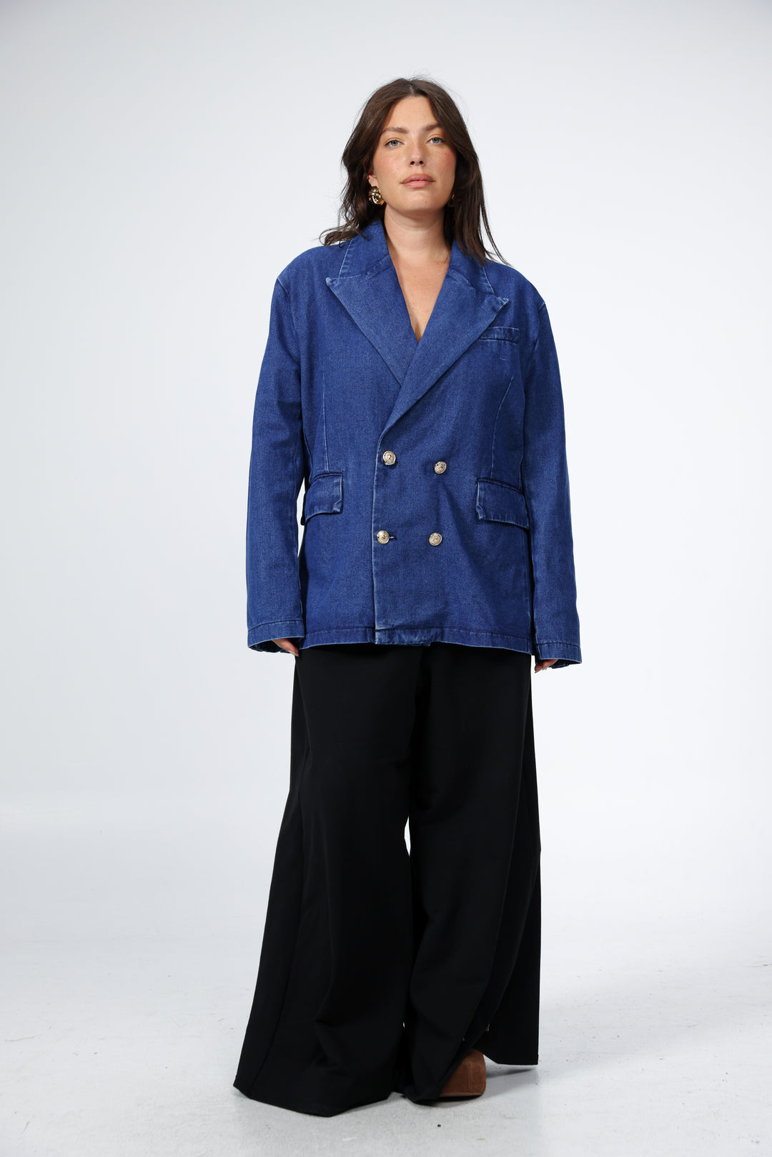 DNA Blue Denim Blazer