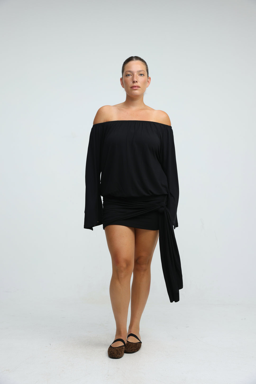Minuit Black Mini Dress